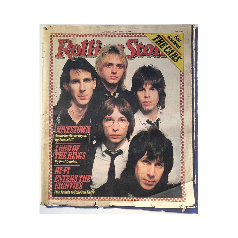 Rolling Stone : Cars,KeithJarrett,Sid Vicious,Devo - begagnade magazine