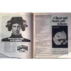 Rolling Stone : Cars,KeithJarrett,Sid Vicious,Devo - begagnade magazine