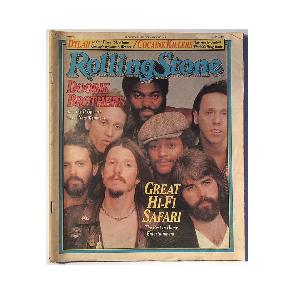 Rolling Stone 1979 No.NO. 300 September 20th Doobie Brothers,Bob Dylan,Ry Cooder Magazine