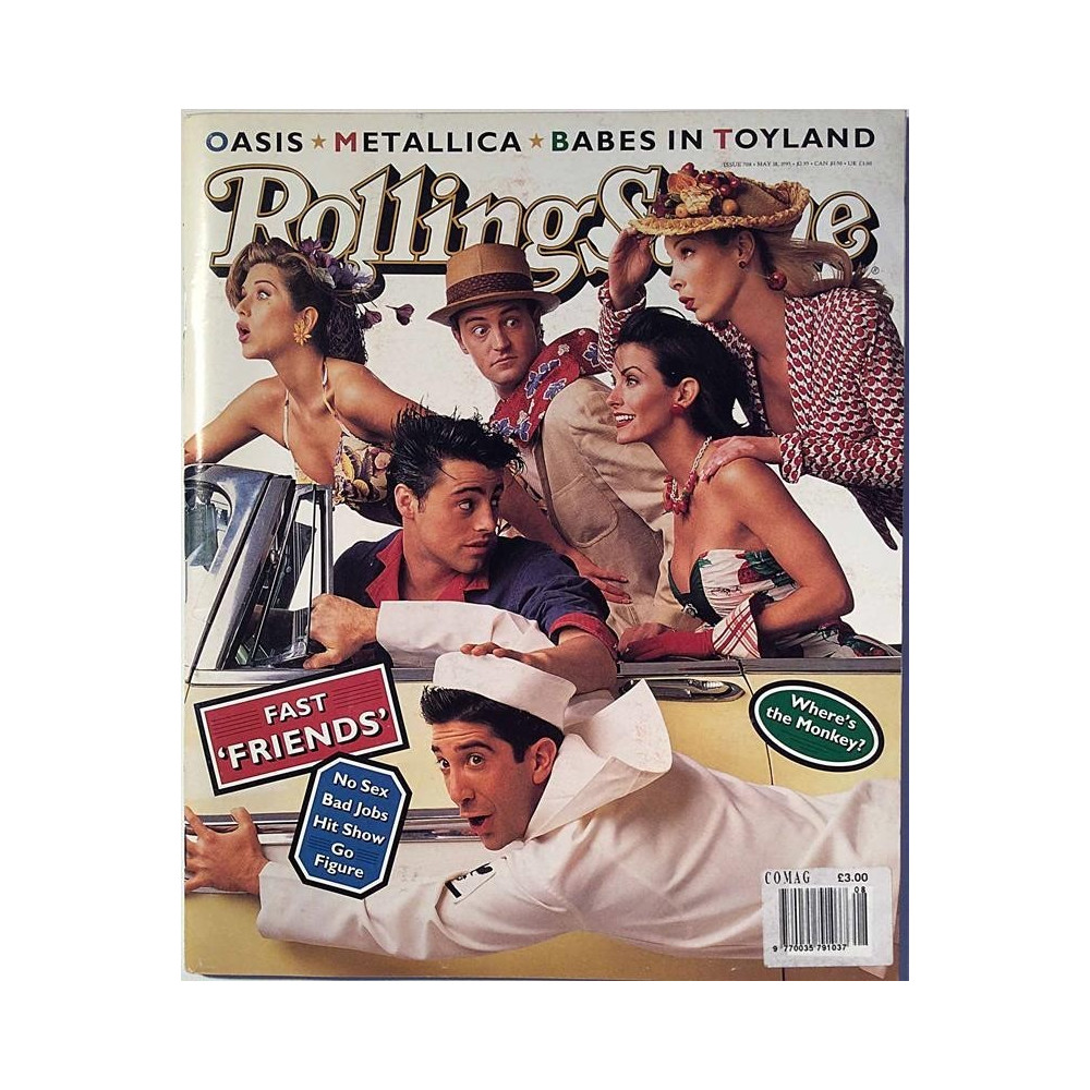 Rolling Stone : Oasis,Metallica,Babes In Toyland - used magazine