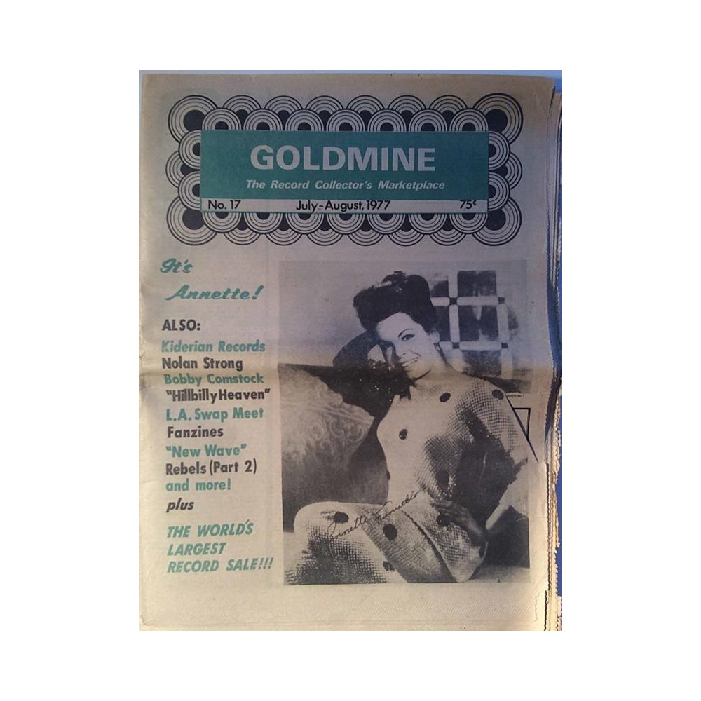 Goldmine : Record Collector’s Marketplace No. 17 - used magazine