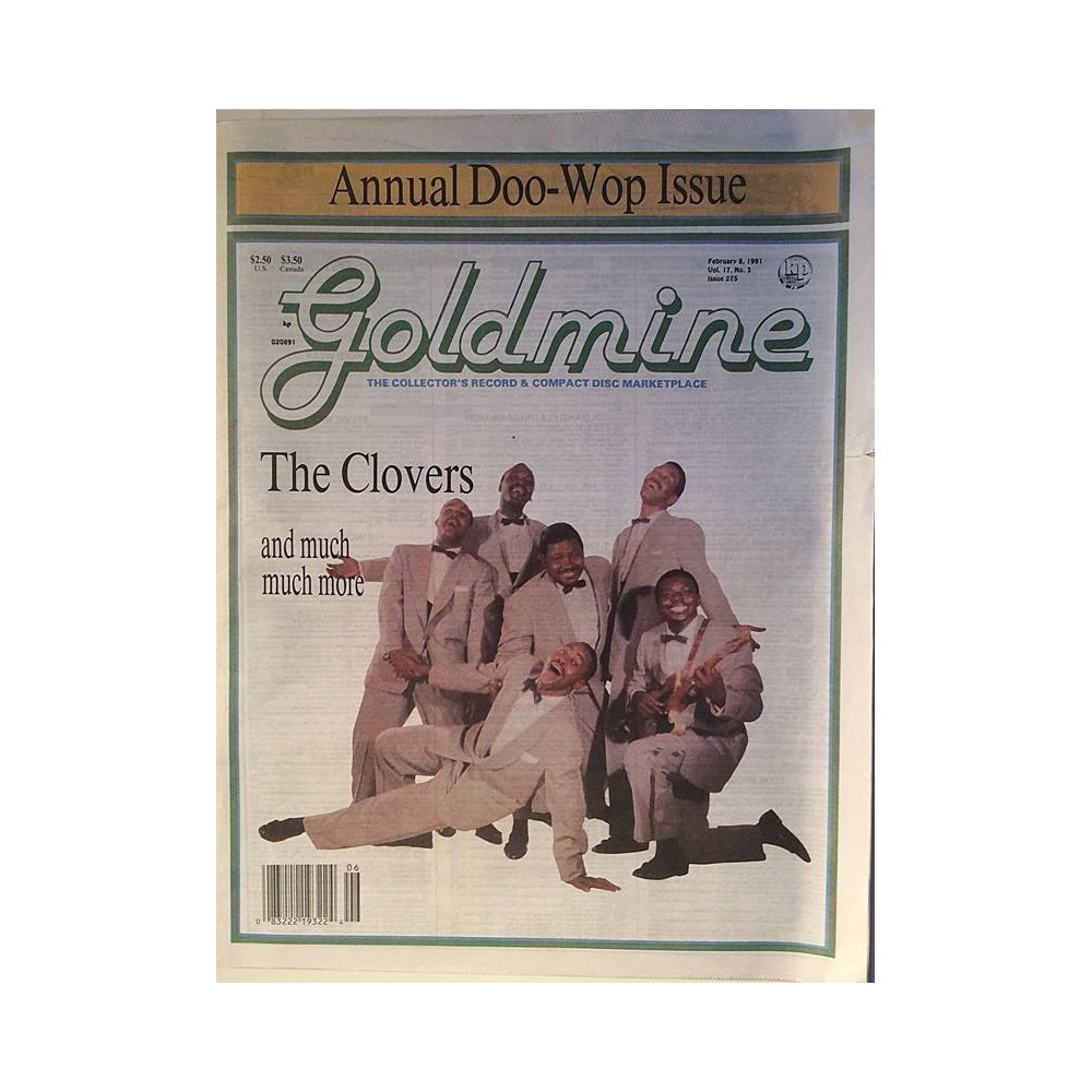 Goldmine 1991 No.February 8 Record Collector’s Marketplace No. 275 Magazine