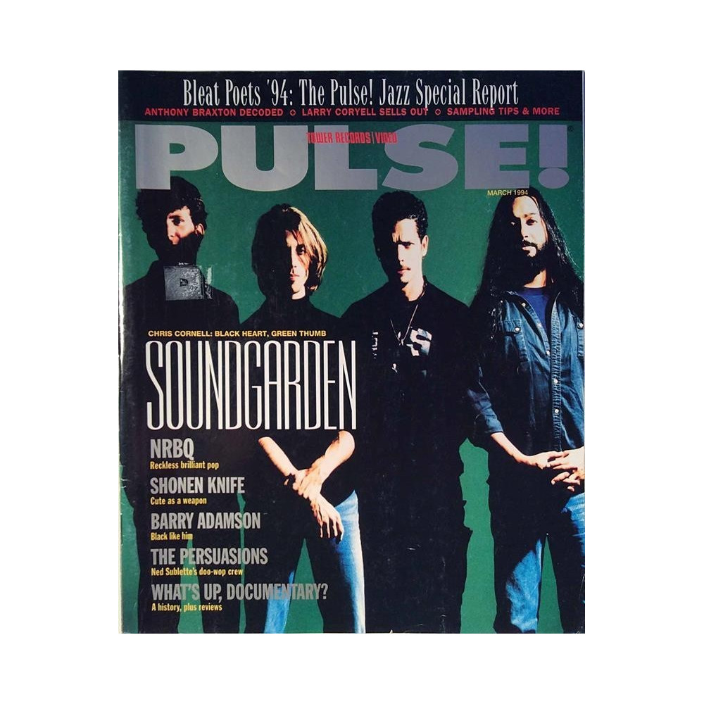 Pulse! 1994 No.March Soundgarden,Shonen Knife,Barry Adamson Magazine