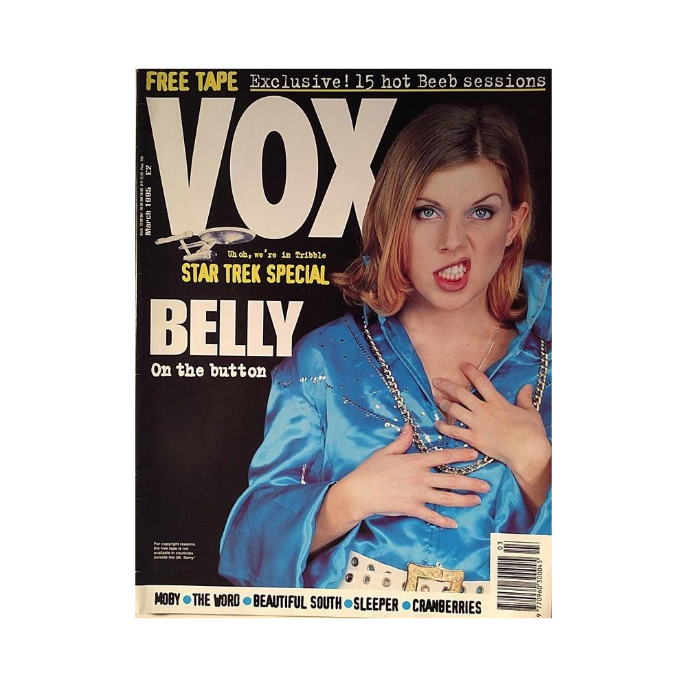 VOX : Moby,Beautiful South,Sleeper - used magazine