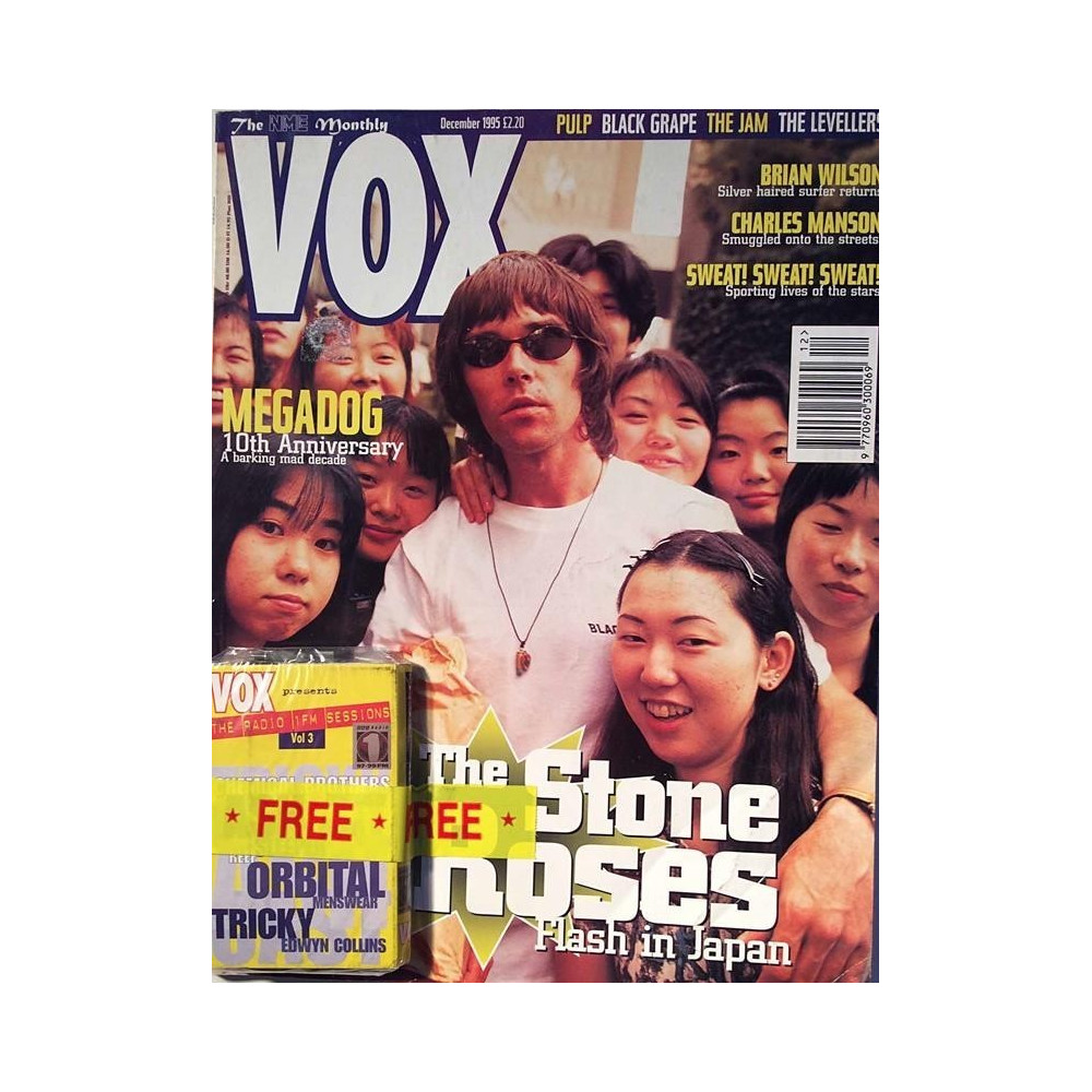 VOX : Stone Roses,Brian Wilson,Charles Manson - begagnade magazine