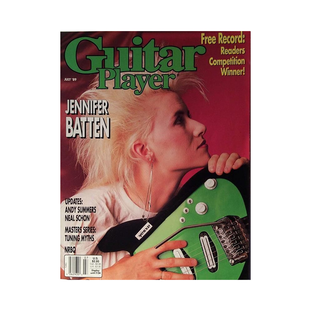 Guitar Player : Jennifer Batten,Andy Summers,Neal Schon - used magazine