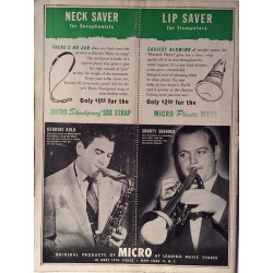 Metronome : Tommy Dorsey,Count Basie,Max Roach - used magazine