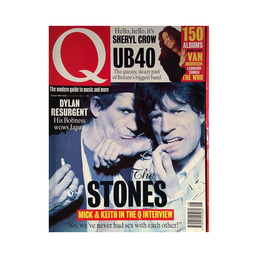 Q 1994 No.August Sheryl Crow,Rolling Stones,Bob Dylan Magazine