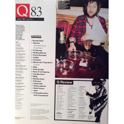 Q 1993 No.August Inxs,Van Morrison,Spin Doctors Magazine