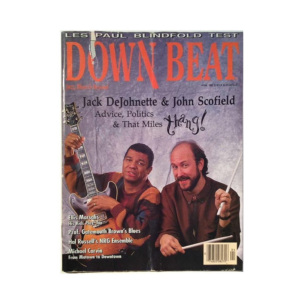 Down Beat : Jack DeJohnette,John Scofield,Ellis Marsalis - begagnade magazine