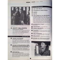 Down Beat : Dizzy Gillespie,John Coltrane,Joe Segal - used magazine