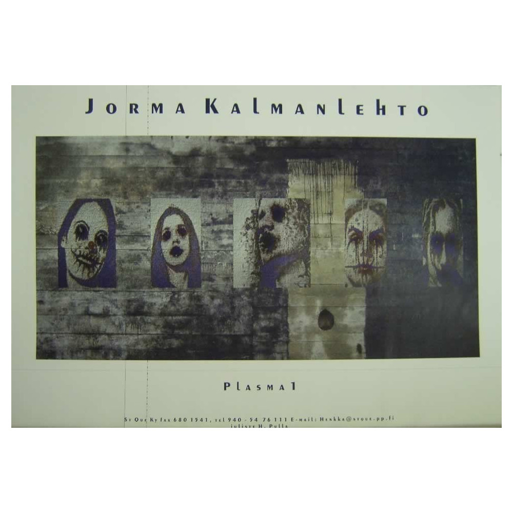 Juliste PLASMA I , JORMA KALMANLEHTO (vaakasuunta) - 59CM x 42CM