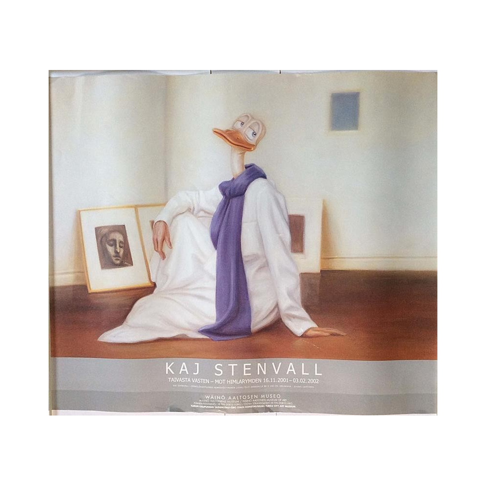 Stenvall Kaj: Taivasta vasten : Tapahtumajuliste 59cm x 49cm - Used Poster