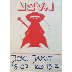 Usva: Jokijameissa : Keikkajuliste 43cm x 62cm - original concert poster