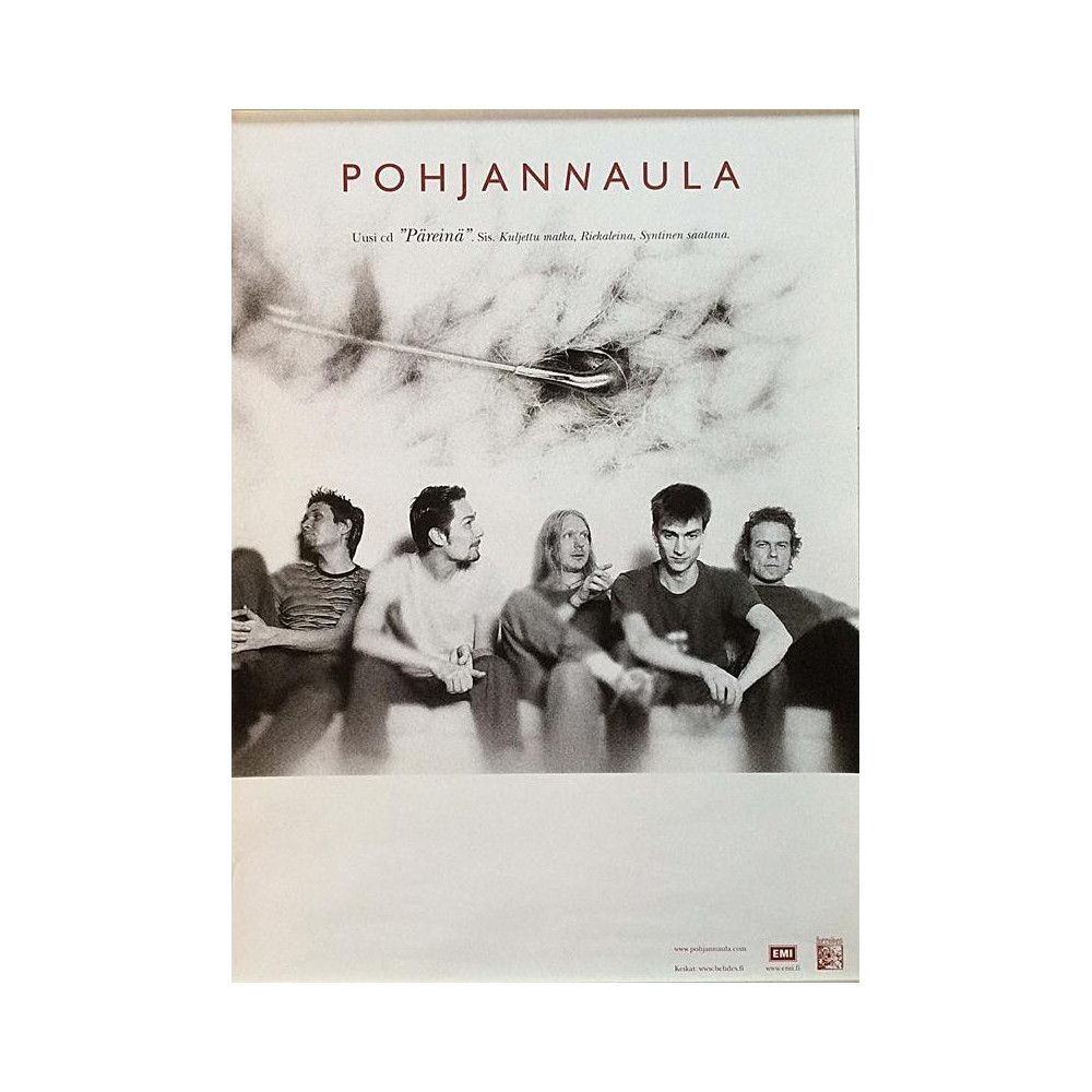 Pohjannaula: Päreinä : Promojuliste 42cm x 59cm - JULISTE