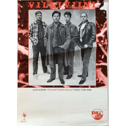 Villiviini: Pohjantähden paluu : Keikkajuliste 29cm x 41cm - JULISTE
