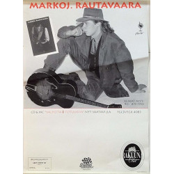 Rautavaara MarkoJ. : Keikkajuliste 29cm x 41cm - Konsertaffisch