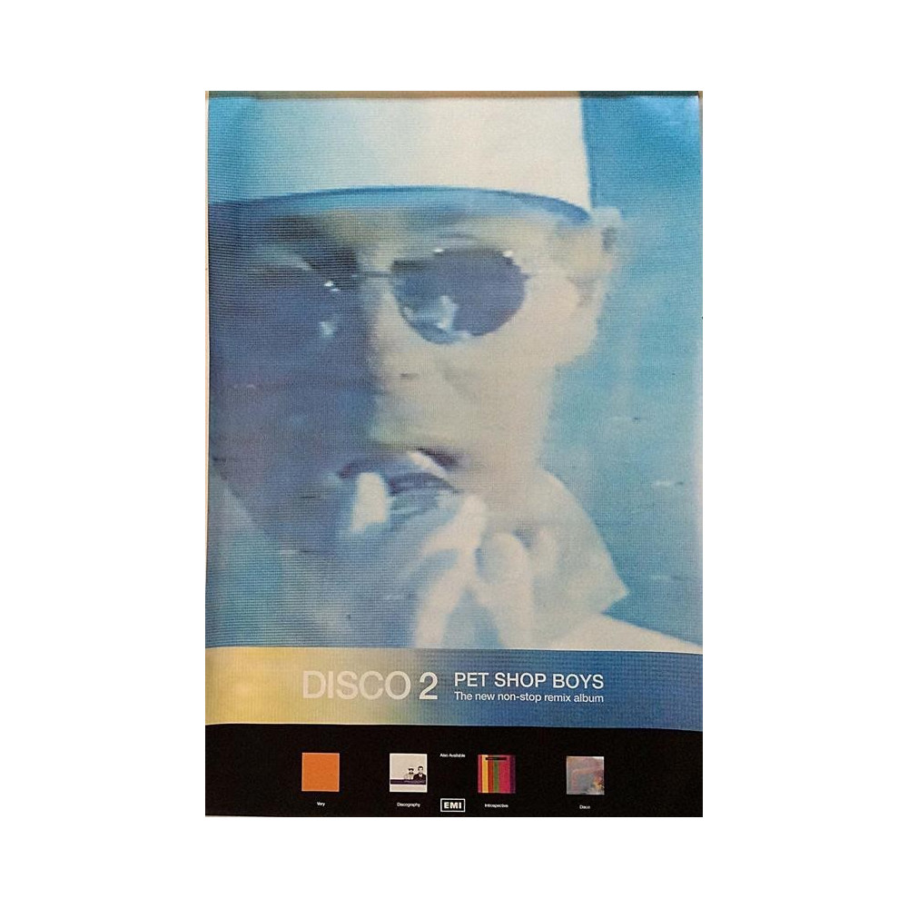 Pet Shop Boys: Disco 2 : Promojuliste 40cm x 60cm - begagnat original promo poster