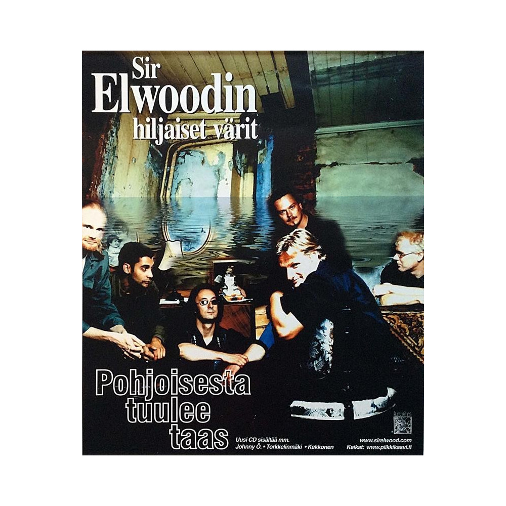 Sir Elwoodin hiljaiset värit: Pohjoisesta tuulee taas : Promojuliste 50cm x 60cm - JULISTE