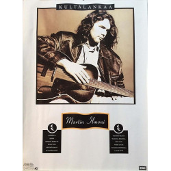 Ilmoni Martin: Kultalankaa : Promojuliste 41cm x 59cm - used original promo poster