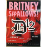D 12: Britne y Swallows! : Promojuliste 41cm x 58cm - begagnat original promo poster