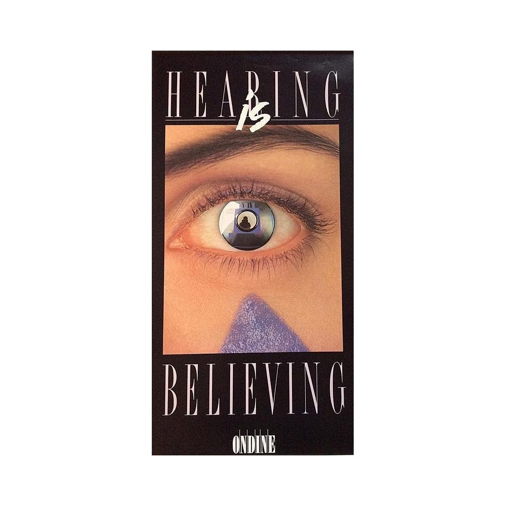 Hearing is Believing : Promojuliste 30cm x 61cm - begagnat original promo poster