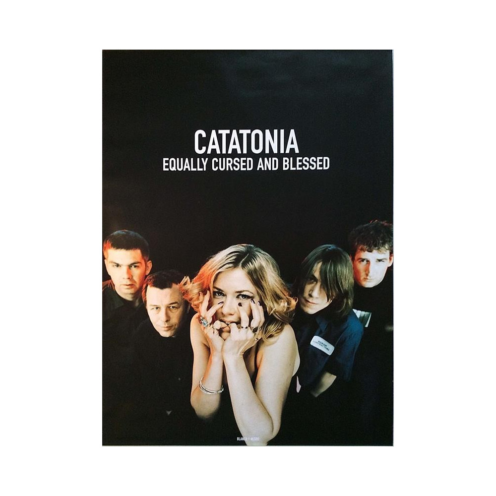 Catatonia: Equally cursed and blessed : Promojuliste 59cm x 83cm - used original promo poster