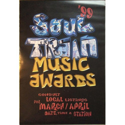 Soul Train Music Awards : Tapahtumajuliste kaksipuoleinen 60cm x 90cm - Used Poster