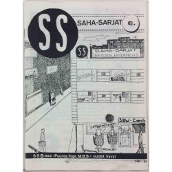 Saha-Sarjat 1980 No.6 Sarjakuvalehti Magazine