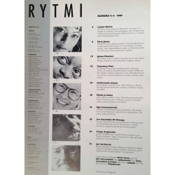 Rytmi 1987 No.NO 4-5 Elvin Jones,Ilpo Saastamoinen,Jan Garbarek Magazine
