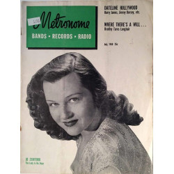 Metronome 1948 No.July Old Crosby Band,Jo Stafford Magazine