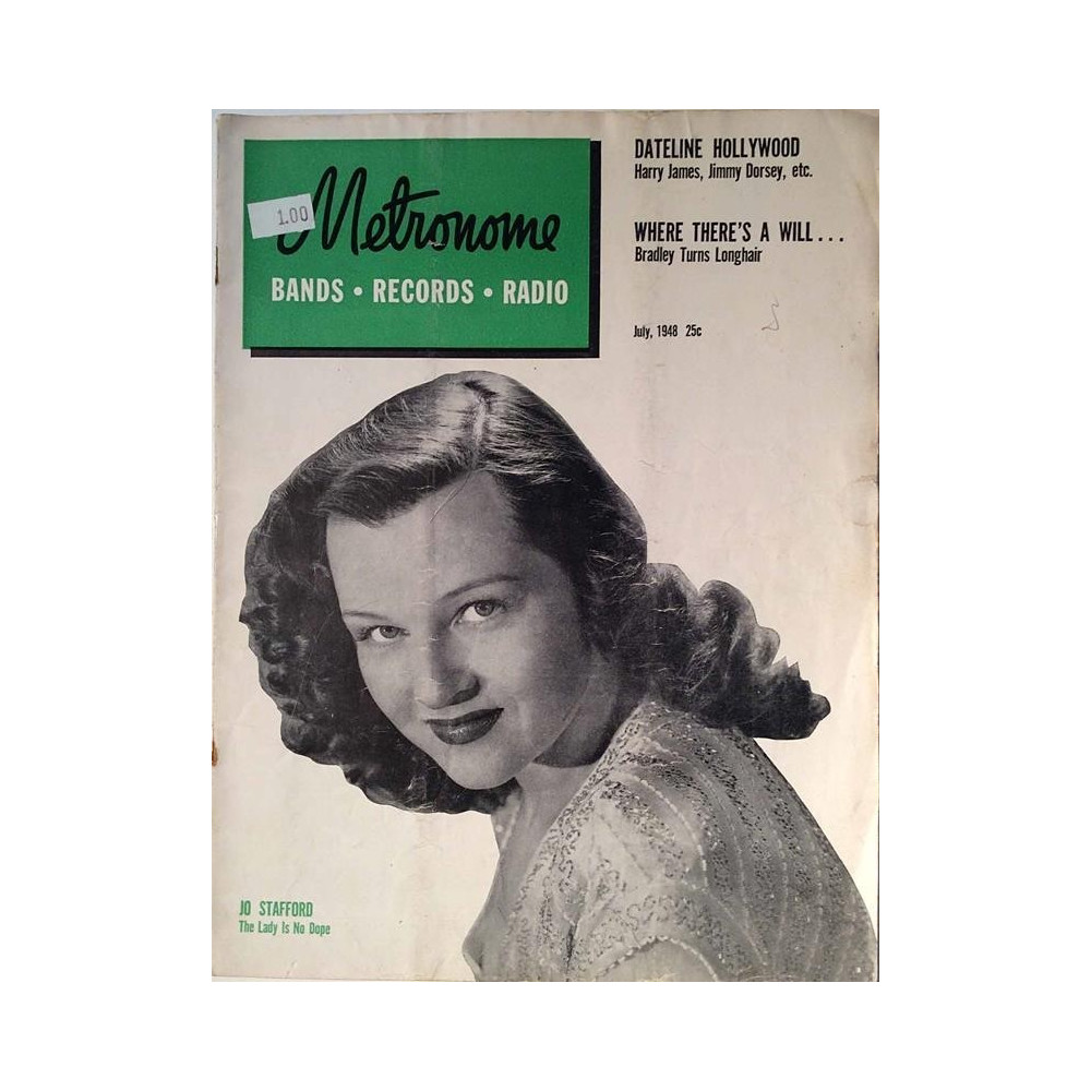 Metronome : Old Crosby Band,Jo Stafford - used magazine