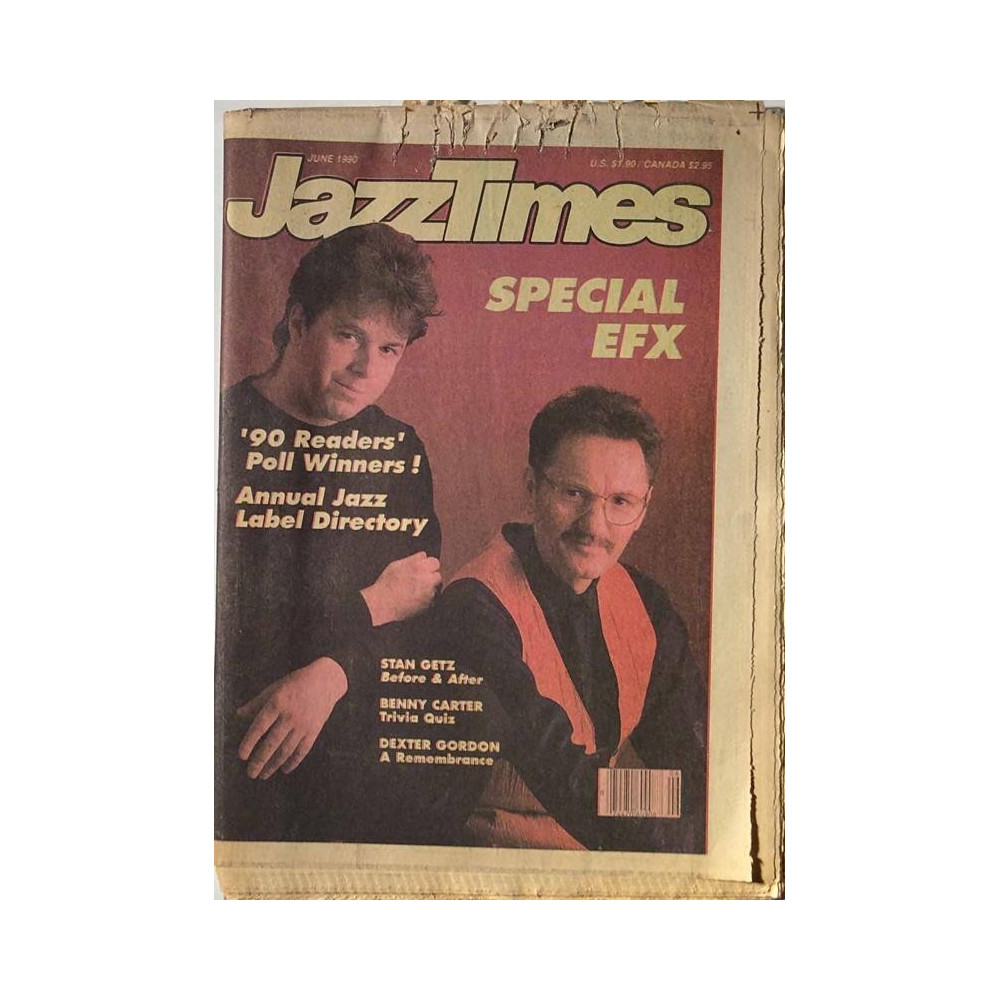 JazzTimes : Stan Getz,Benny Carter,Dexter Gordon - begagnade magazine