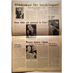 Estrad 1983 No.nummer 3 mars Dizzy Gillespie Magazine