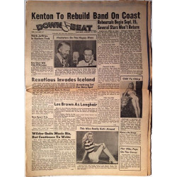 Down Beat : Stan Kenton - begagnade magazine