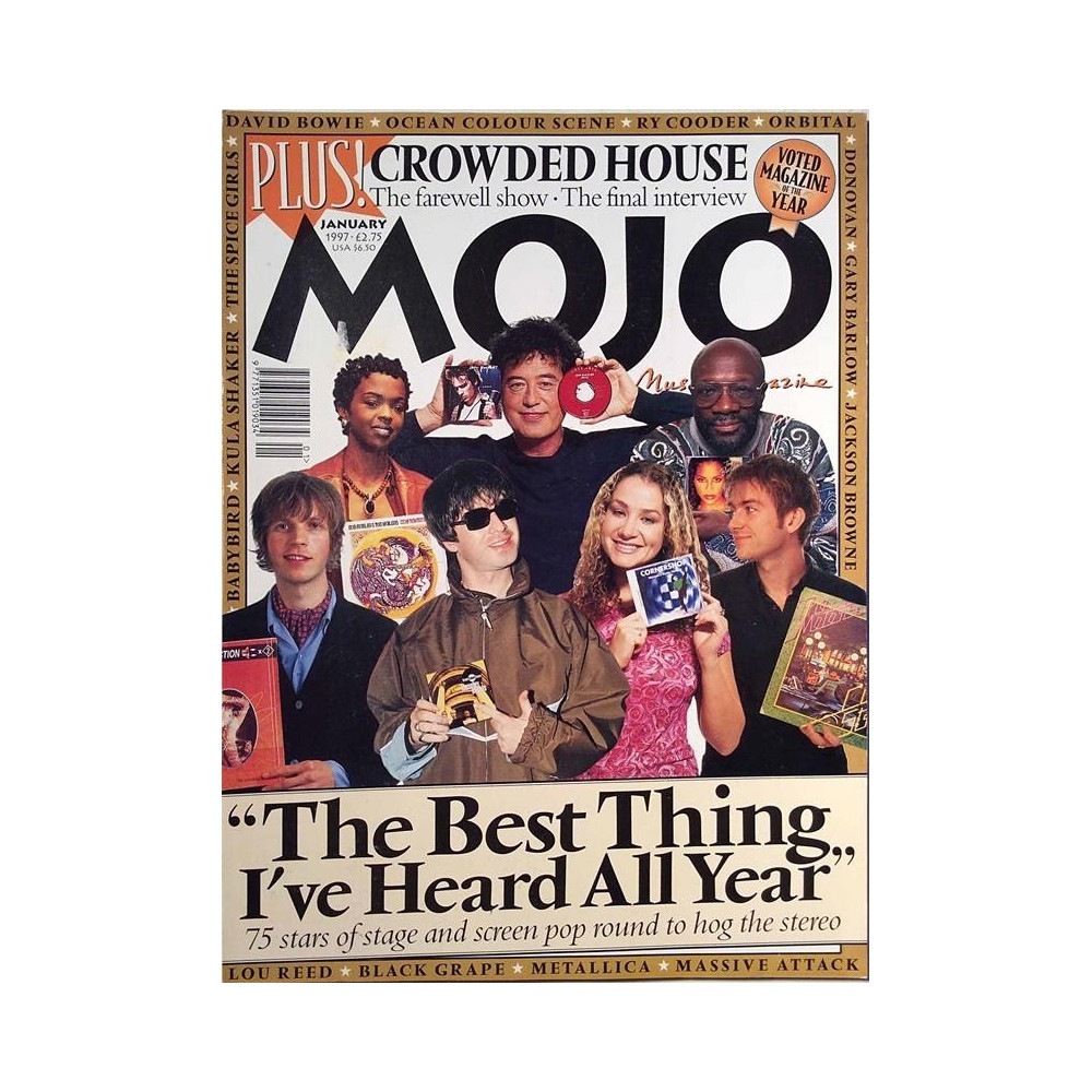 Mojo : Pretty Things,Crowded House - used magazine