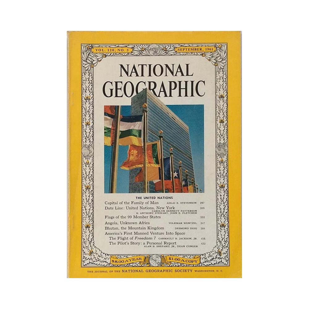 National Geopraphic : Vol.120 No.3 september - Used book