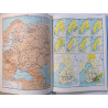 Historisk atlas: Jarl Gustafson  kansi VG- sisäsivut EX- Käytetty kirja