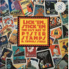 Lick ‘em, stick ‘em lost art of Poster Stamps : H. Thomas Steele - Used book