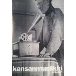 Kansanmusiikki : Kälviän pelimannit,Nurmijärven pelimannit,Lapväärtin pelimannit - used magazine