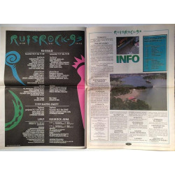Ruisrock : Ohjelmalehti 10.-11.7.93 - begagnade magazine