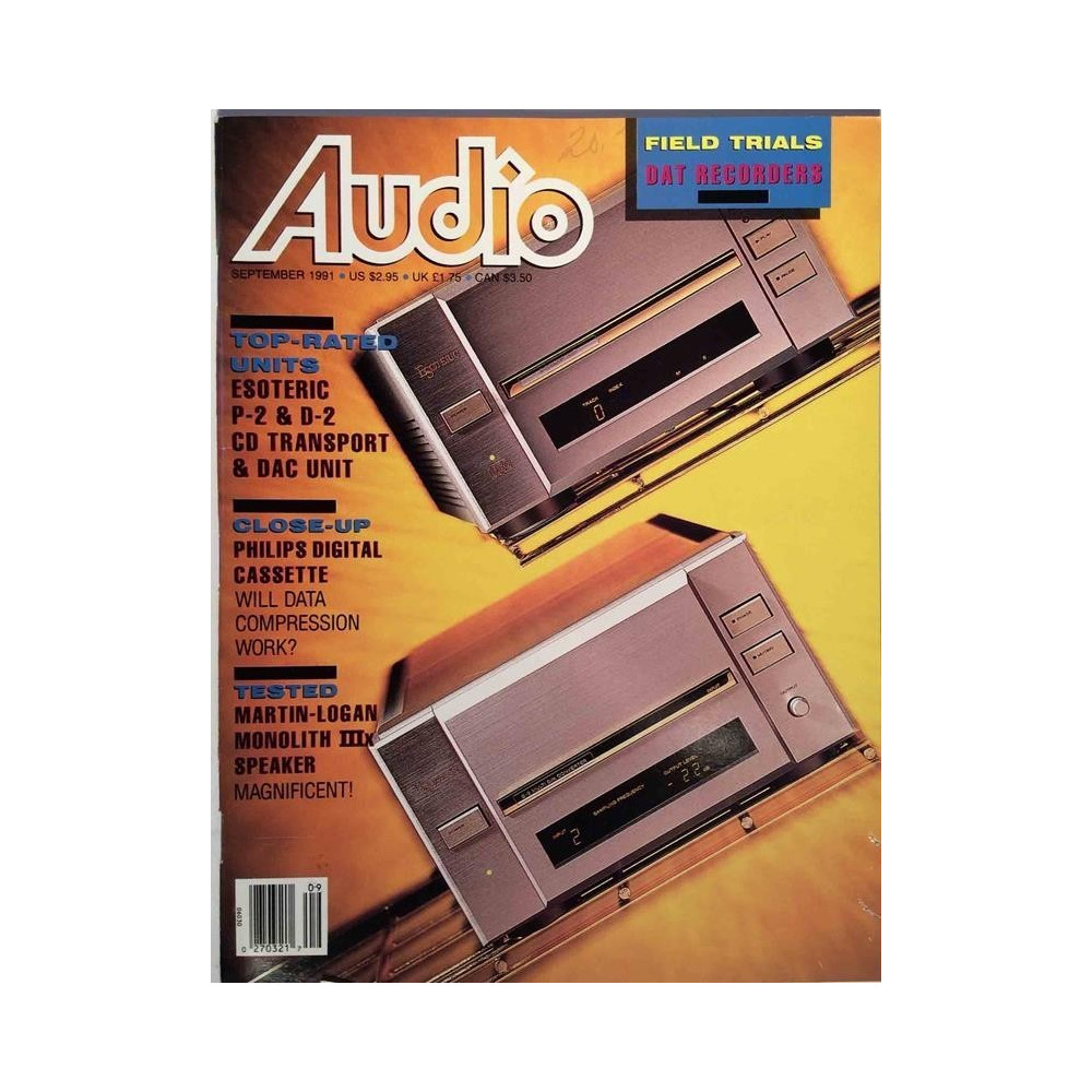 Audio : DAT Recorders, Philips Digital Cassette - used magazine