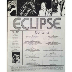 Eclipse : Coyote by Englehart & Rogers, End of Ms. Tree - begagnade magazine