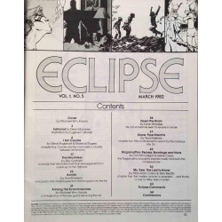 Eclipse : Kaluta, Rogers, Colan - begagnade magazine