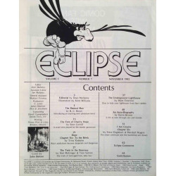 Eclipse : Coyote by Englehart & Rogers, mysterious Masked Man - begagnade magazine