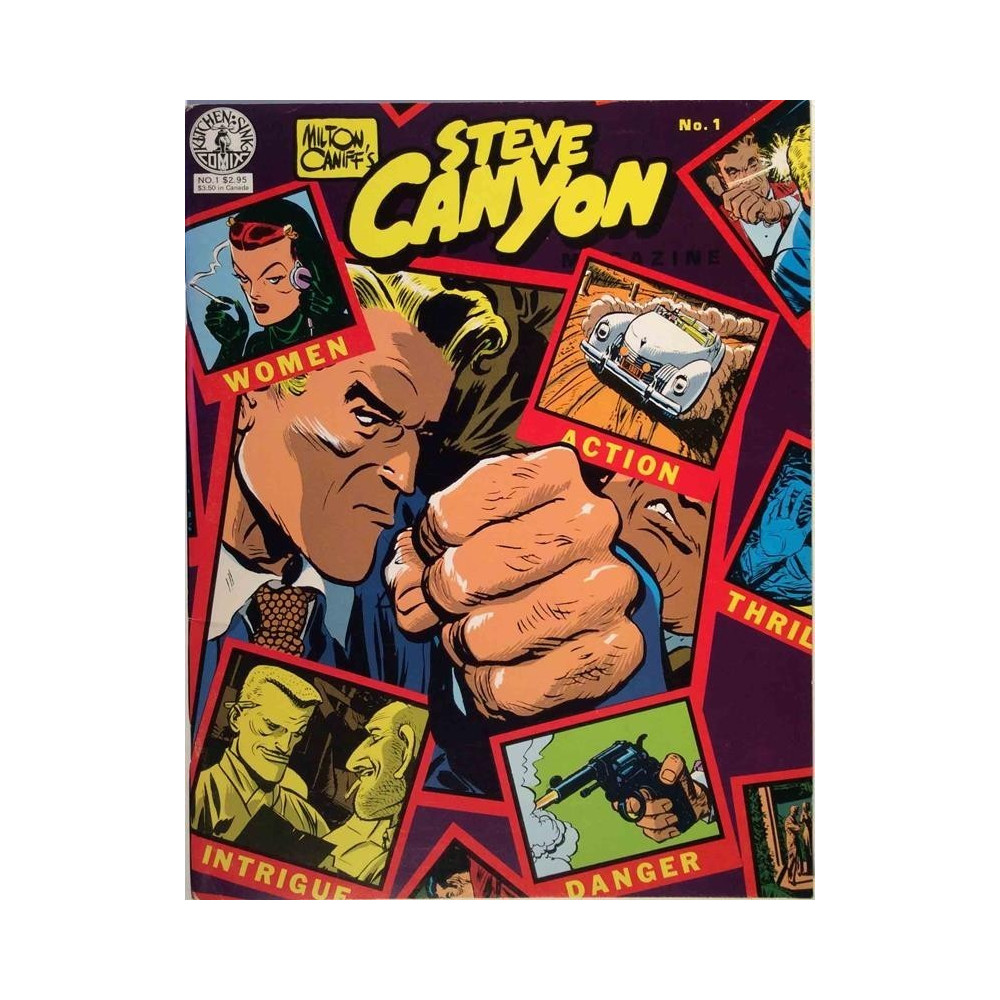 Steve Canyon : No.1 Milton Caniff - used magazine