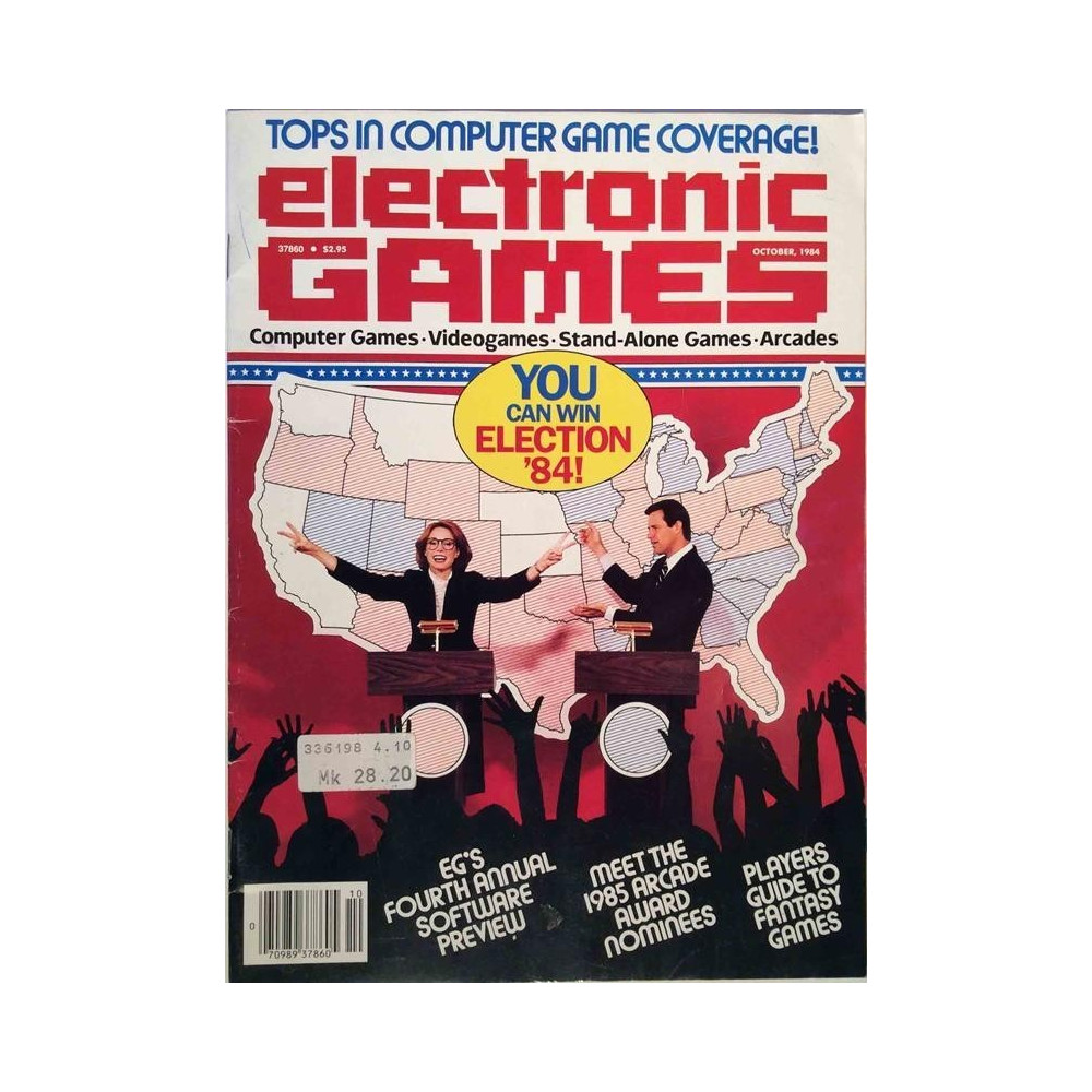 Electronic Games : Tops In Computer Game Coverage! - used magazine
