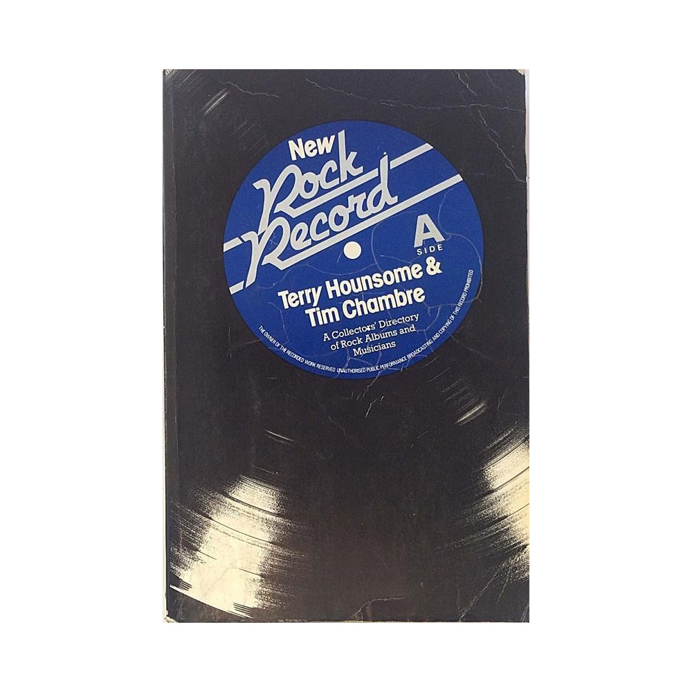 New Rock Record : Terry Hounsome & Tim Chambre - Used book