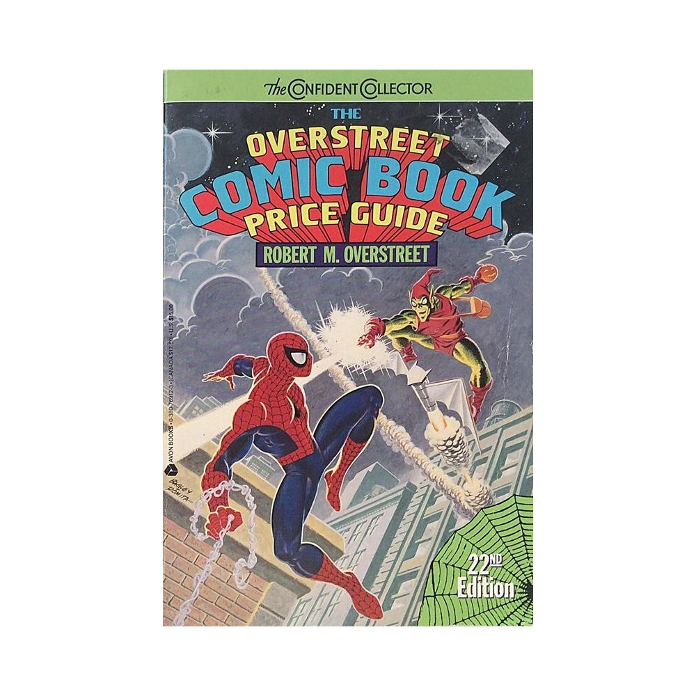 Overstreet Comic Book price guide: Robert M. Overstreet 22nd edition  kansi EX- sisäsivut EX Käytetty kirja