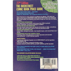 Overstreet Comic Book price guide: Robert M. Overstreet 22nd edition  kansi EX- sisäsivut EX Käytetty kirja